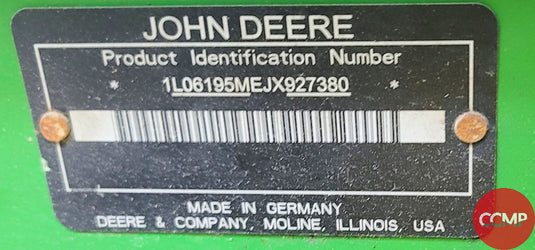Tracteur John Deere 6195M