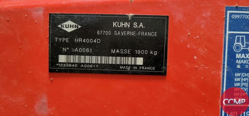 Load image into Gallery viewer, Rotary Tiller Kuhn 4004
