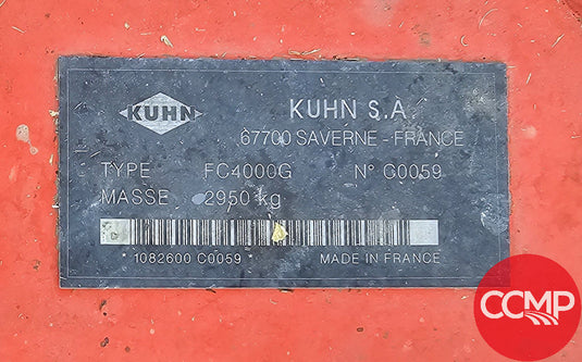 Mower-Conditioner Kuhn FC 4000G