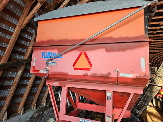 Gravity grain box Killbros 385-475 with discharge auger