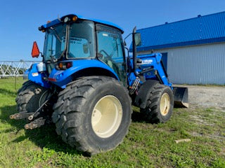 Tractor New Holland T4-75 with loader
