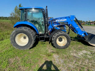 Tractor New Holland T4-75 with loader